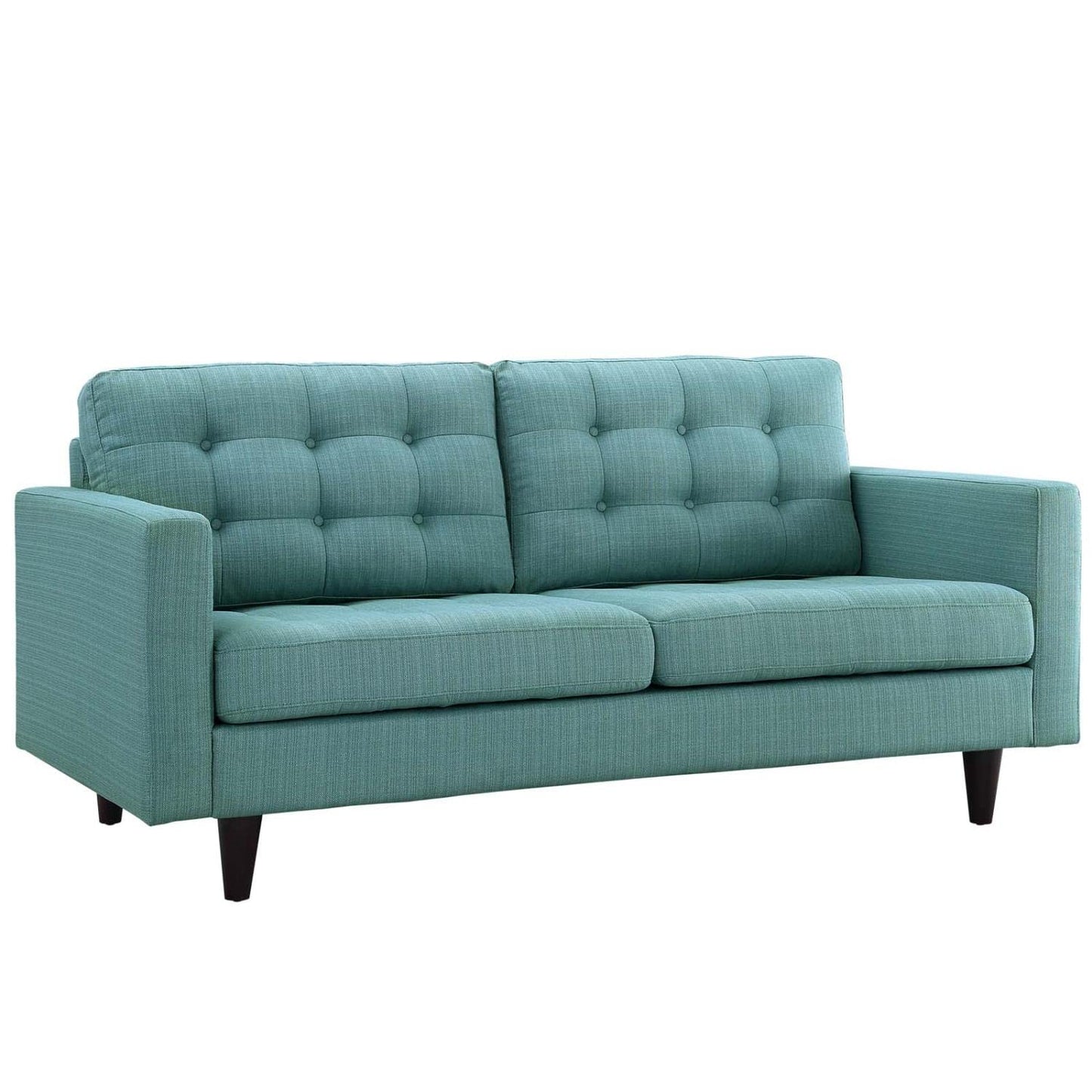 kitchen and dining room sets | CasaFoyer Empress Button Tufted Upholstered Fabric Sectional Sofa Set | Plush Cushions | Sturdy Wood Frame | Stain-Resistant Upholstery | Includes Armchair, Loveseat, Sofa | casafoyer.myshopify.com