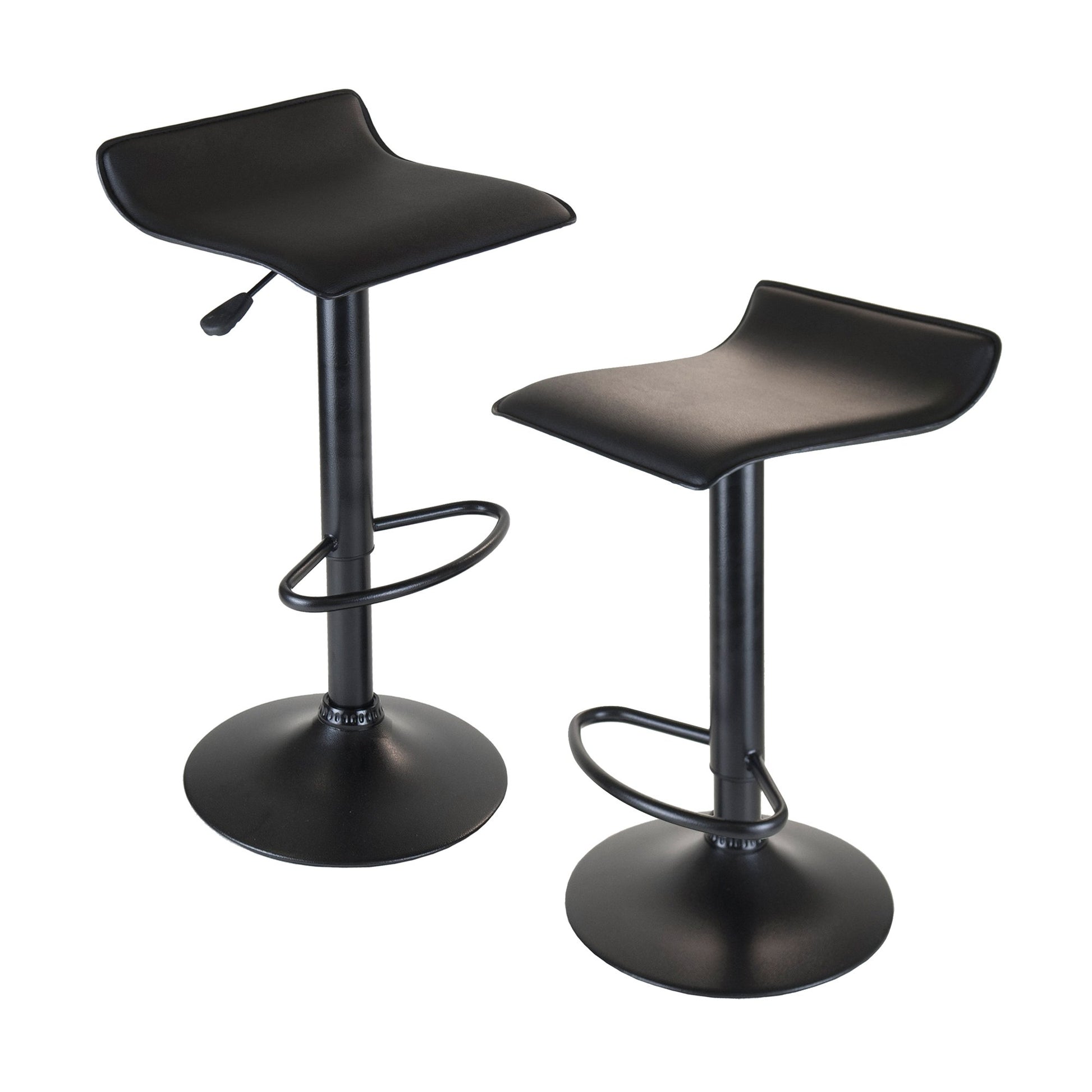 bar tables | Ergode  Wood Obsidian 3-Piece Dining Set | Sleek & Modern Design | Compact & Versatile | Adjustable Swivel Stools | Easy Storage | Assembly Hardware Included | 23.62 W x 23.62 D x 34.65 H | 21.2 lbs. | casafoyer.myshopify.com