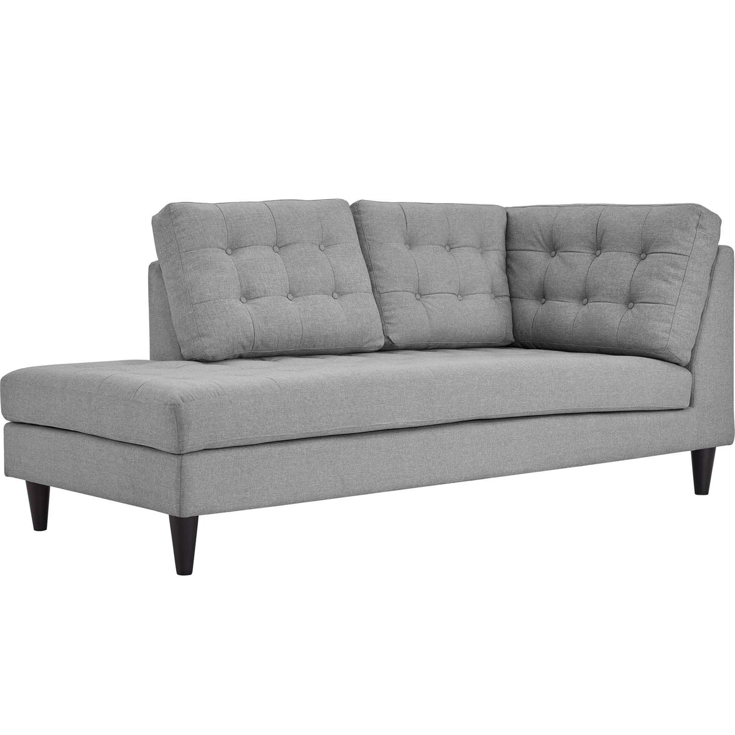 sofas | CasaFoyer Empress Holistic Furniture Set | Exquisite Design | Plush Cushions | Regal Armrests | Includes Empress Chaise | Light Gray | casafoyer.myshopify.com