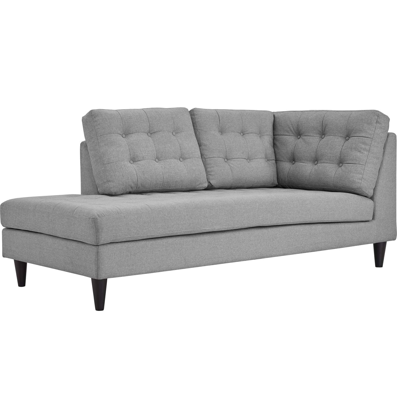 sofas | CasaFoyer Empress Holistic Furniture Set | Exquisite Design | Plush Cushions | Regal Armrests | Includes Empress Chaise | Light Gray | casafoyer.myshopify.com