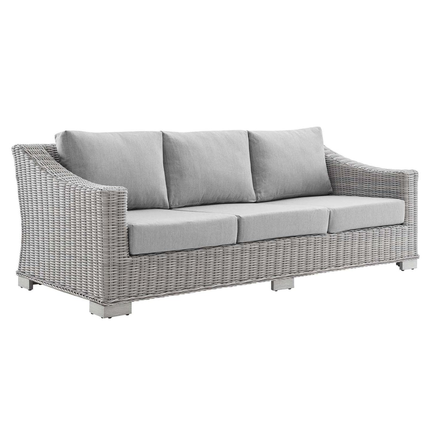 kitchen and dining room sets | CasaFoyer Conway Outdoor Patio Sunbrella Wicker Rattan 4-Piece Furniture Set | Stylish & Comfortable | UV-Resistant | Water-Resistant Covers | Easy Assembly | casafoyer.myshopify.com