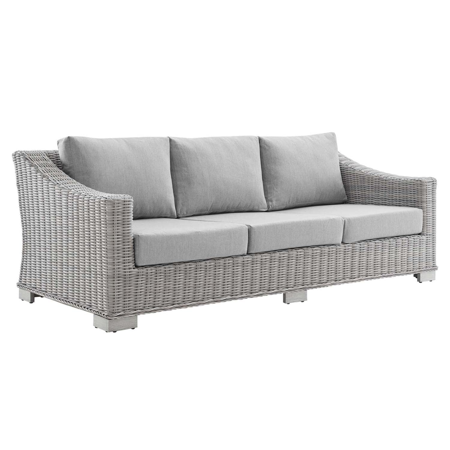 kitchen and dining room sets | CasaFoyer Conway Outdoor Patio Sunbrella Wicker Rattan 4-Piece Furniture Set | Stylish & Comfortable | UV-Resistant | Water-Resistant Covers | Easy Assembly | casafoyer.myshopify.com