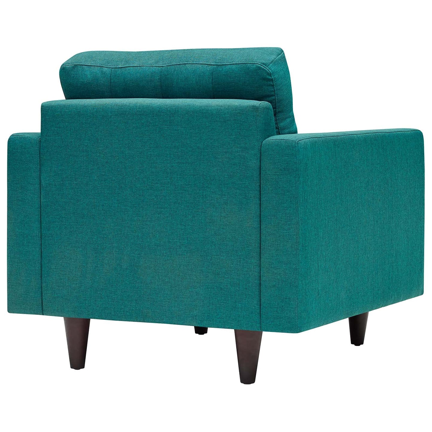 ottomans | CasaFoyer Empress Upholstered Armchair | Elegant Design | Tufted Buttons | Luxurious Cushions | Teal | casafoyer.myshopify.com