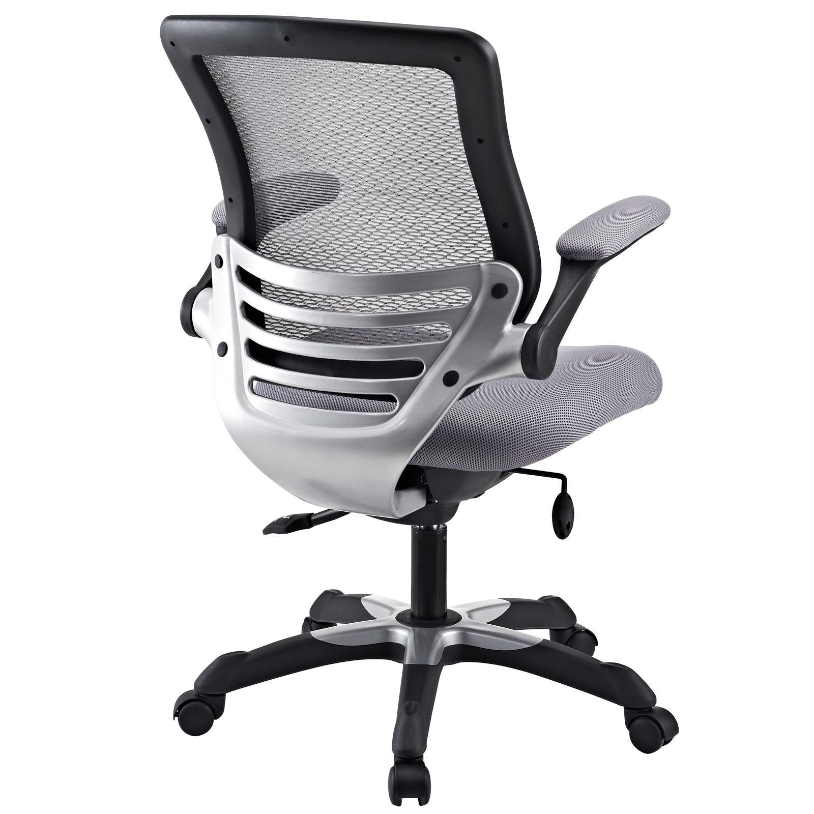 home office desk chairs | CasaFoyer Edge Office Chair | Revolutionary Functional Comfort | State-of-the-Art Ergonomics | Customizable Behavior | Mesh Fabric Seat | Gray | casafoyer.myshopify.com