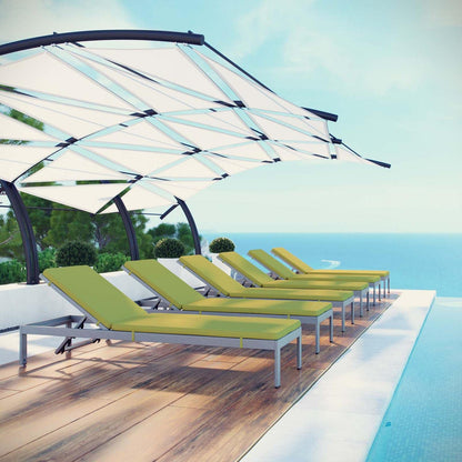 home office desk chairs | CasaFoyer Shore Outdoor Patio Chaise Lounge Chair Set | Sleek & Modern Design | Durable Aluminum Frame | Easy Assembly | Clear Wheels | Non-Marking Foot Caps | Set of 6 | casafoyer.myshopify.com