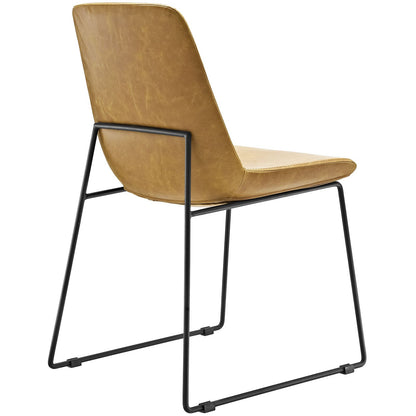 home office desk chairs | CasaFoyer Invite Guest Chair | Elegant & Sophisticated Reception Chair | Durable Steel Base | Padded Faux Leather | Exquisite Stitching | Comfortable & Stylish | Ideal for Home or Office | casafoyer.myshopify.com