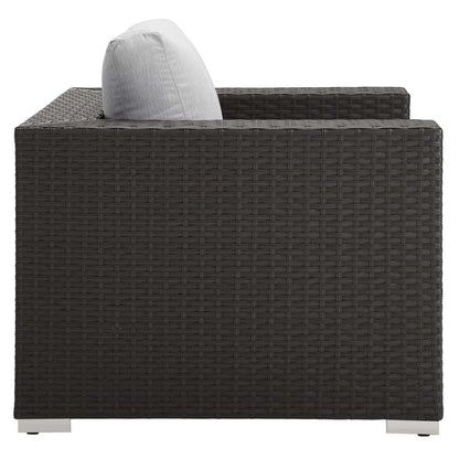 Patio Furniture Sets | Sojourn Outdoor Patio Arm Chair | Sturdy & Versatile | Sunbrella Cushions | UV Resistant | Powder-Coated Aluminum Frame | casafoyer.myshopify.com