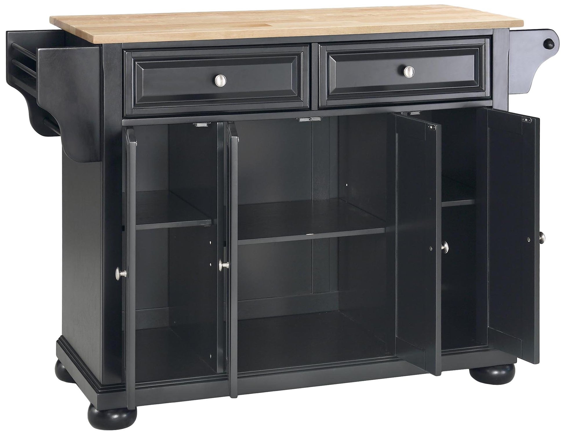 Kitchen Storage | Solid Hardwood Kitchen Island | Durable & Stylish | Ample Storage Space | Adjustable Shelves | Enhance Your Home | casafoyer.myshopify.com