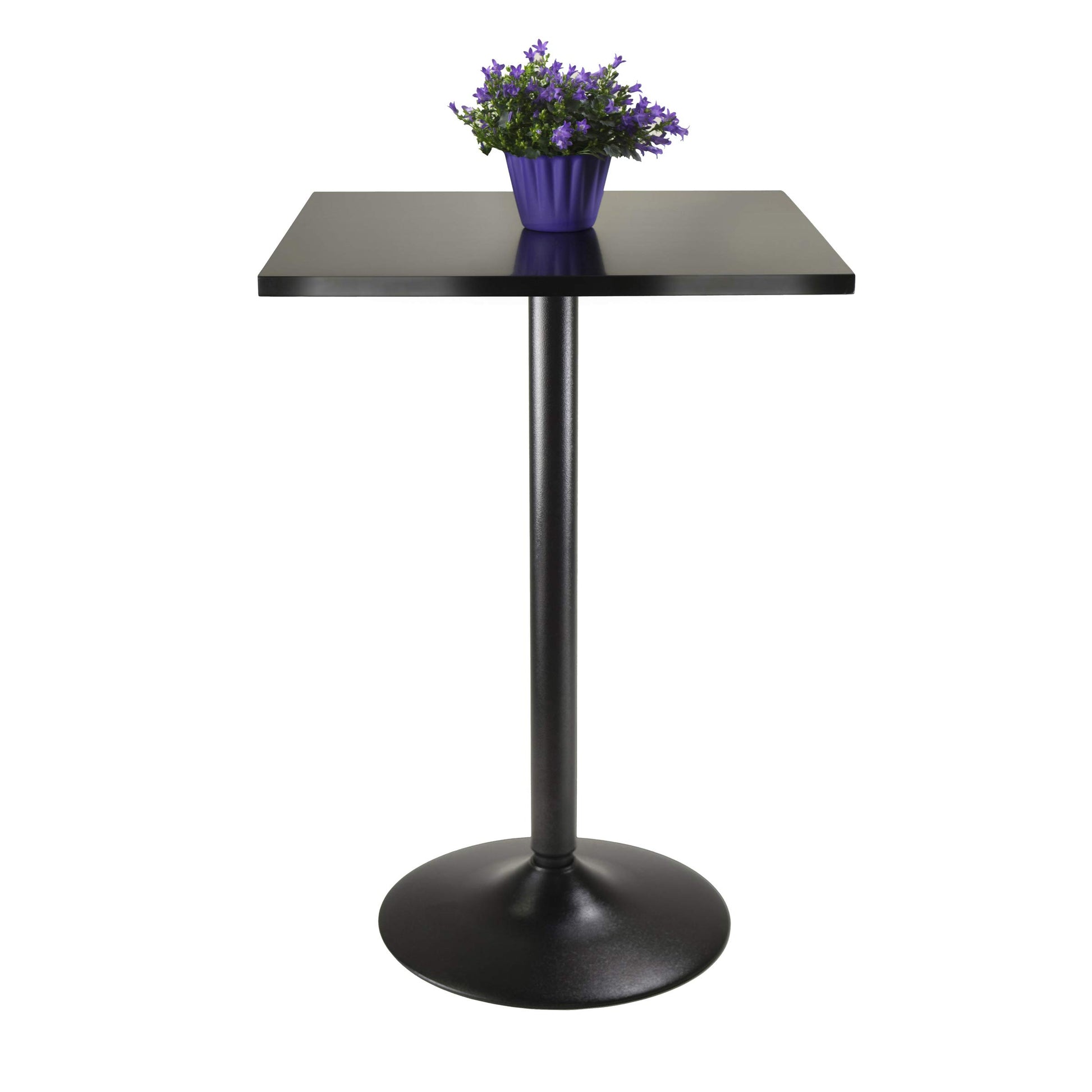 bar tables | Ergode  Wood Obsidian 3-Piece Dining Set | Sleek & Modern Design | Compact & Versatile | Adjustable Swivel Stools | Easy Storage | Assembly Hardware Included | 23.62 W x 23.62 D x 34.65 H | 21.2 lbs. | casafoyer.myshopify.com
