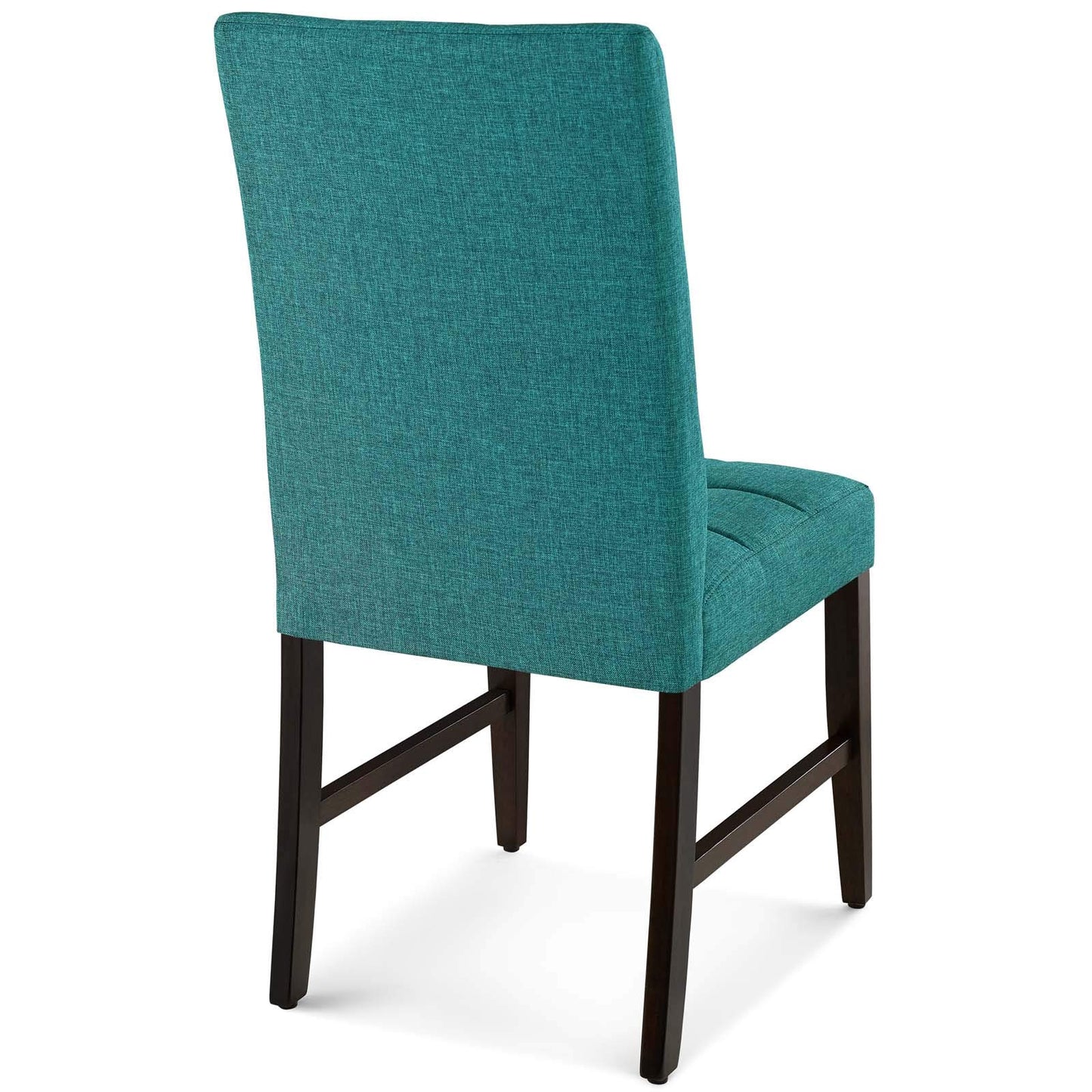 home office desk chairs | CasaFoyer Promulgate Parsons Dining Side Chair Set of 2 | Biscuit Tufted Design | Foam Seat | Solid Wood Frame | Contemporary | Teal | casafoyer.myshopify.com