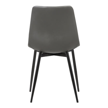 Chair | CasaFoyer Opportunity Vertical Channel Tufted Curved Performance Velvet Armchair Set of 2 | Glam Deco Lounge Accent | Stain-Resistant | Retro-Modern Look | Navy | casafoyer.myshopify.com