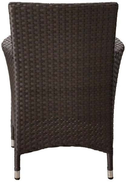 patio bistro sets | CasaFoyer Sojourn Outdoor Patio Dining Collection | 2 Armchairs | Sunbrella Cushions | Synthetic Rattan | UV Protection | Aluminum Frame | casafoyer.myshopify.com