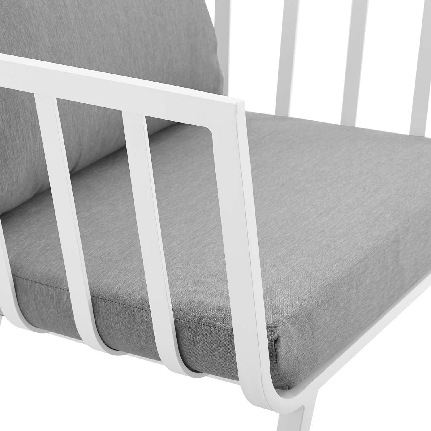 kitchen and dining room sets | CasaFoyer Riverside Outdoor Patio Aluminum Sofa Set | Coastal Design | UV-Resistant Cushions | Sturdy Frame | Scratch-Resistant Table | 5 Piece Set | casafoyer.myshopify.com