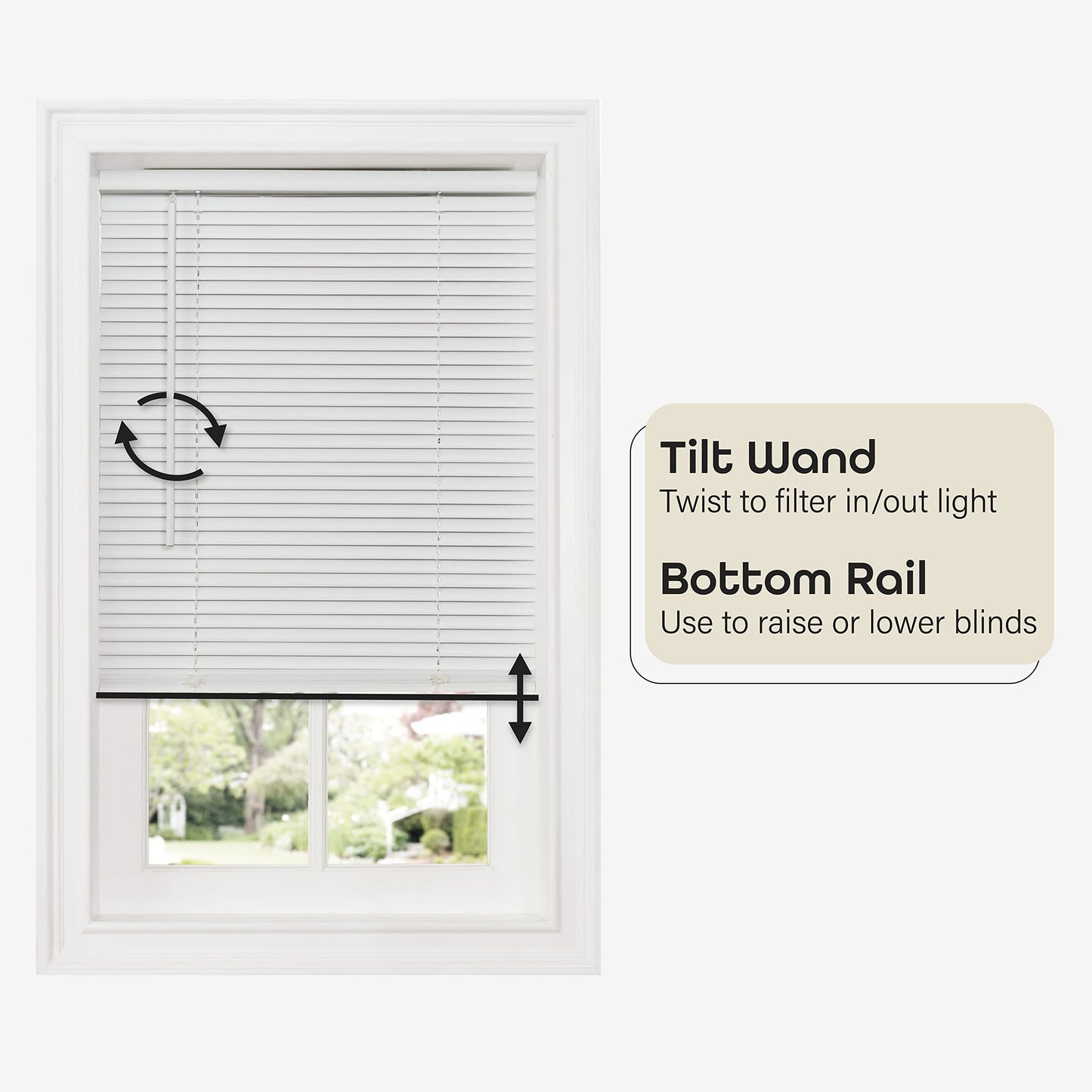 window treatment horizontal blinds | CasaFoyer Cordless GII Deluxe Sundown 1 Blind | Room Darkening | Maximum Privacy | PVC Material | Child & Pet Safe | Easy to Operate | Hidden Mounting Brackets | 31x64 White | casafoyer.myshopify.com