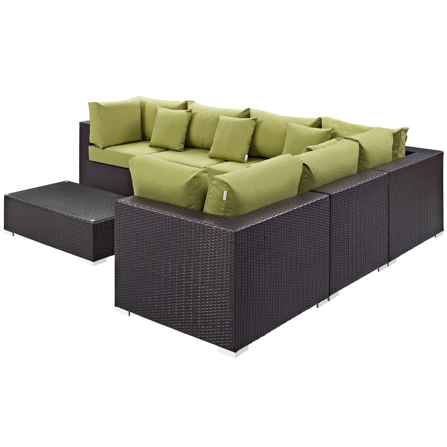 kitchen and dining room sets | CasaFoyer Convene Outdoor Sectional Series | Adjustable All-Weather Patio Furniture Set | Sofa, Coffee Table, Loveseat, Armchairs, Ottomans, Side Tables | casafoyer.myshopify.com