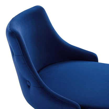 barstools | CasaFoyer Adorn Performance Velvet Bar Stool | Timeless Design | Stain-Resistant | Cozy Seating | Vintage Modern Style | Navy | casafoyer.myshopify.com