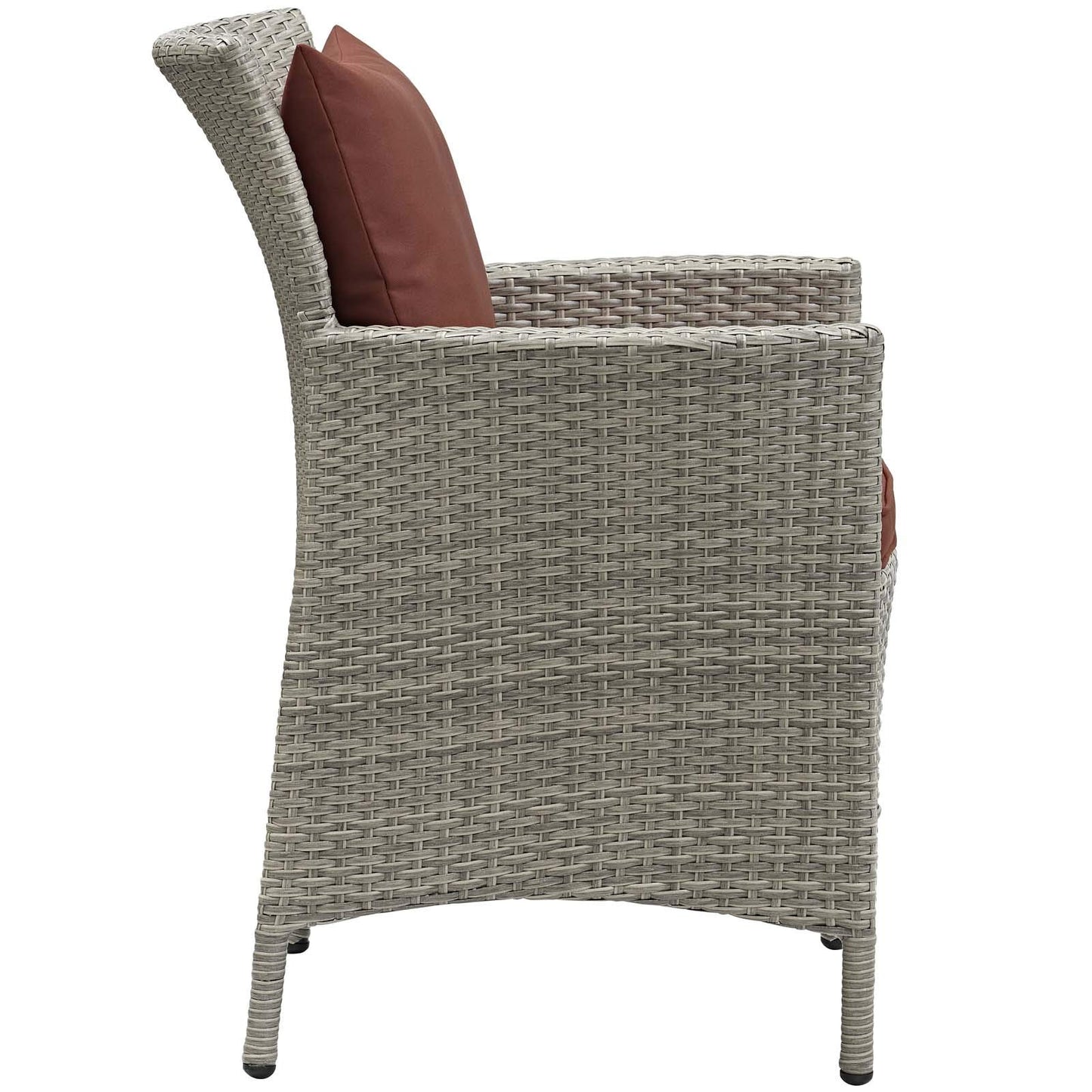 kitchen and dining room sets | CasaFoyer Conduit Outdoor Patio Dining Collection | Transitional Style | UV-Resistant Wicker Rattan | Weatherproof | 5 Piece Set | casafoyer.myshopify.com