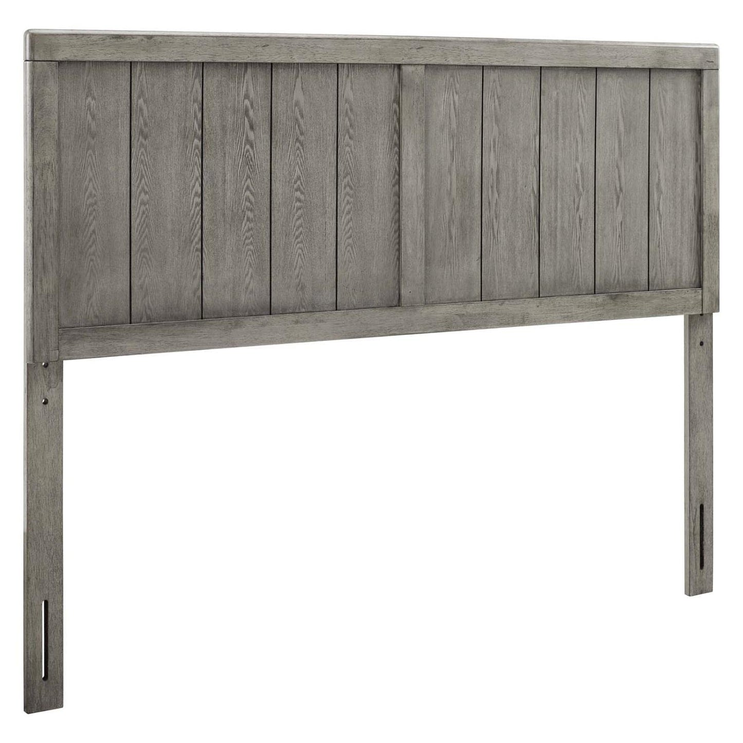 headboards | CasaFoyer Robbie Wood King Headboard | Vintage Charm | Mid-Century Design | Durable Rubberwood | MDF Veneer | Gray | casafoyer.myshopify.com