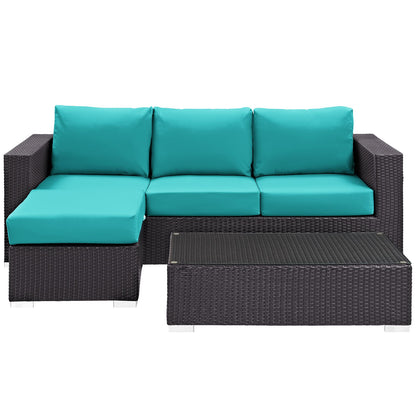 sofas | CasaFoyer Convene Outdoor Sectional Set | Durable Rattan Weave | Aluminum Frame | Weather-Resistant Cushions | Patio, Backyard, Poolside Furniture | casafoyer.myshopify.com