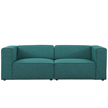 kitchen and dining room sets | CasaFoyer Mingle Ultimate Comfort Modular Sectional Sofa Set | Teal | Spacious Seating | Plush Foam Padding | Adjustable | Polyester Fabric | Piping Details | casafoyer.myshopify.com
