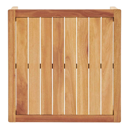bar tables | Ergode Portsmouth Outdoor Patio Bar Table | FSC Certified Karri Wood | Slatted Tabletop | Stylish & Durable | Holds up to 331 lbs | casafoyer.myshopify.com