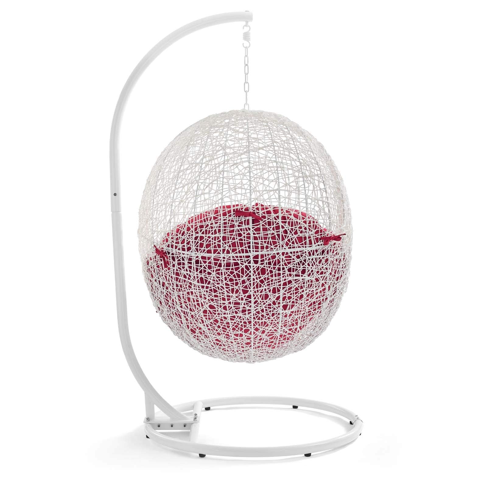 porch swings | Ergode Hide Outdoor Patio Swing Chair | Tranquil Island Getaway | Synthetic Rattan Weave | All-Weather Cushion | Powder-Coated Steel Frame | Hanging Chain | Indoor/Outdoor Use | UV Resistant | Cloak Swing Chair | casafoyer.myshopify.com
