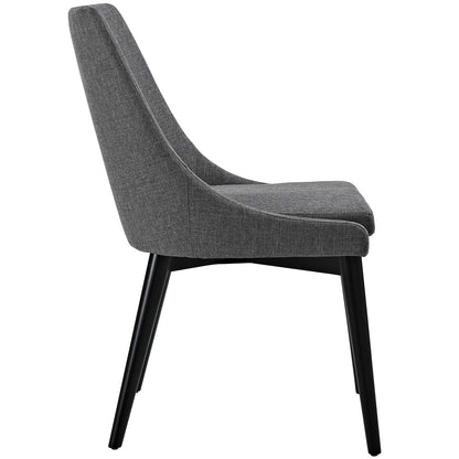home office desk chairs | CasaFoyer Viscount Side Chair | Elegant Modern Design | Comfortable Foam Padding | Durable Polyester Upholstery | Sleek Black Wood Legs | Set of 2 | casafoyer.myshopify.com