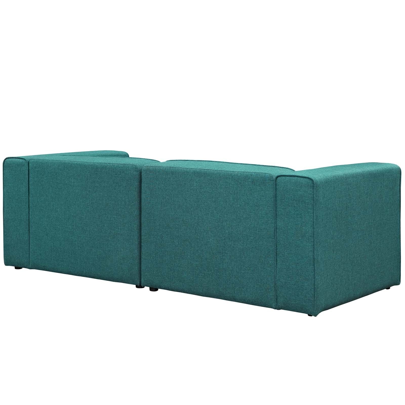 kitchen and dining room sets | CasaFoyer Mingle Ultimate Comfort Modular Sectional Sofa Set | Teal | Spacious Seating | Plush Foam Padding | Adjustable | Polyester Fabric | Piping Details | casafoyer.myshopify.com