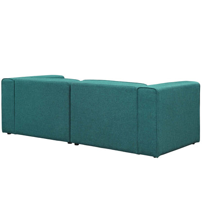 kitchen and dining room sets | CasaFoyer Mingle Ultimate Comfort Modular Sectional Sofa Set | Teal | Spacious Seating | Plush Foam Padding | Adjustable | Polyester Fabric | Piping Details | casafoyer.myshopify.com