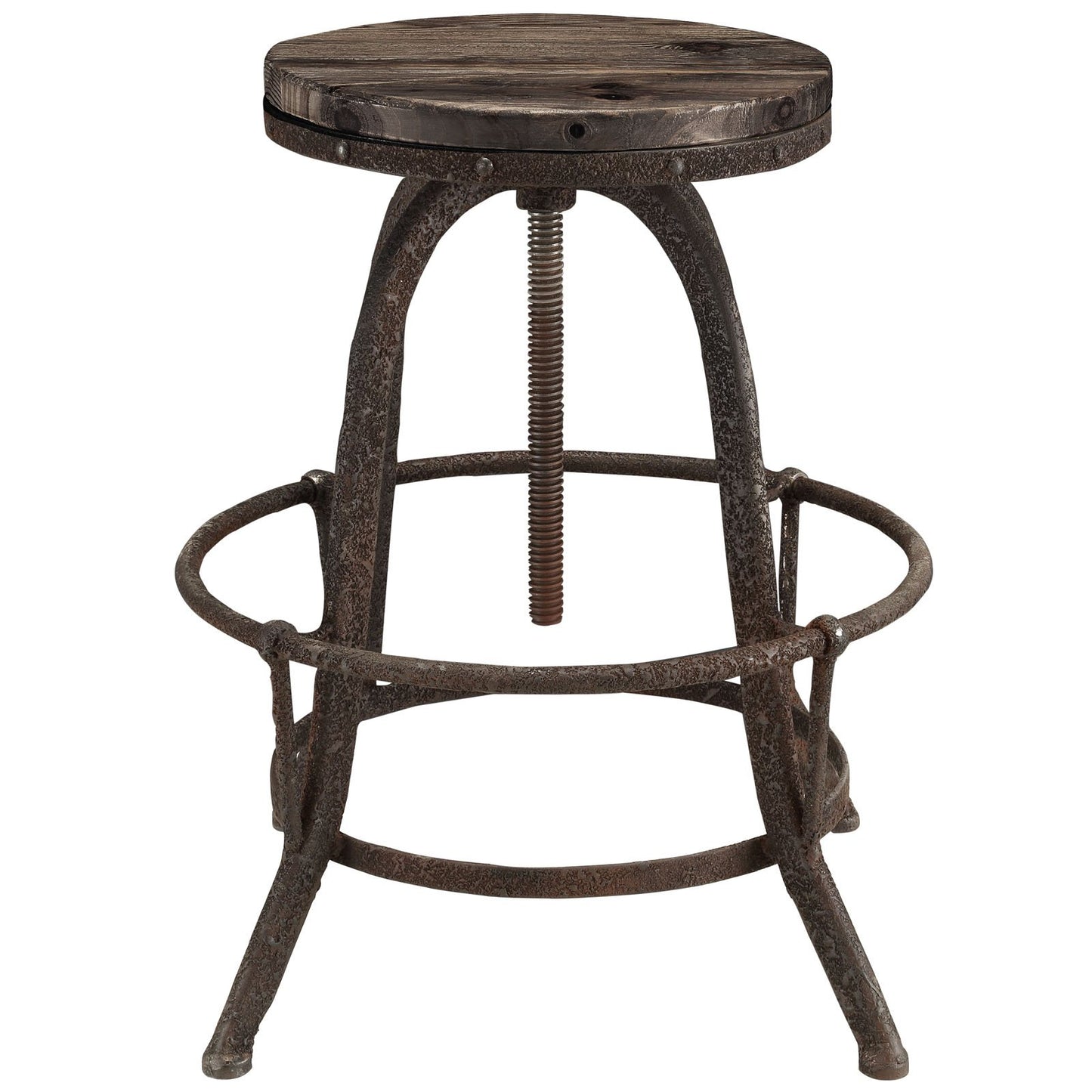 barstools | CasaFoyer Collect Wood Top Counter Stool | Set of 2 | Industrial Modern Design | Pine Wood | Cast Iron Stand | Foot Ring | Timeless Addition | casafoyer.myshopify.com