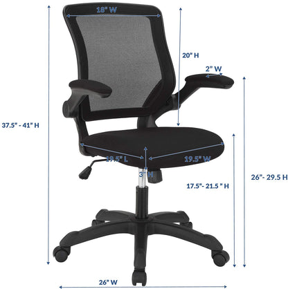 home office desk chairs | CasaFoyer Veer Mesh Office Chair | Ultimate Comfort & Functionality | Breathable Back & Waterfall Seat | 90 Rotating Armrests | Tilt & Tension Control | Pneumatic Lift | Dual-Wheel Casters | Stylish & Productive | casafoyer.myshopify.com