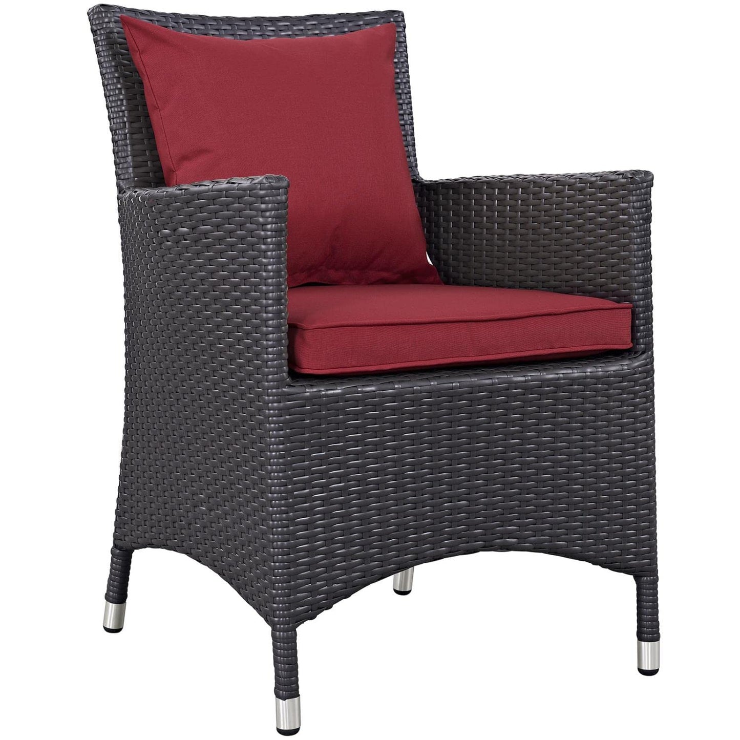 kitchen and dining room sets | CasaFoyer Convene Outdoor Sectional Set | 4 Dining Armchairs & Glass Top Table | Durable Rattan Weave | Weather-Resistant Cushions | Elevate Outdoor Gatherings | casafoyer.myshopify.com