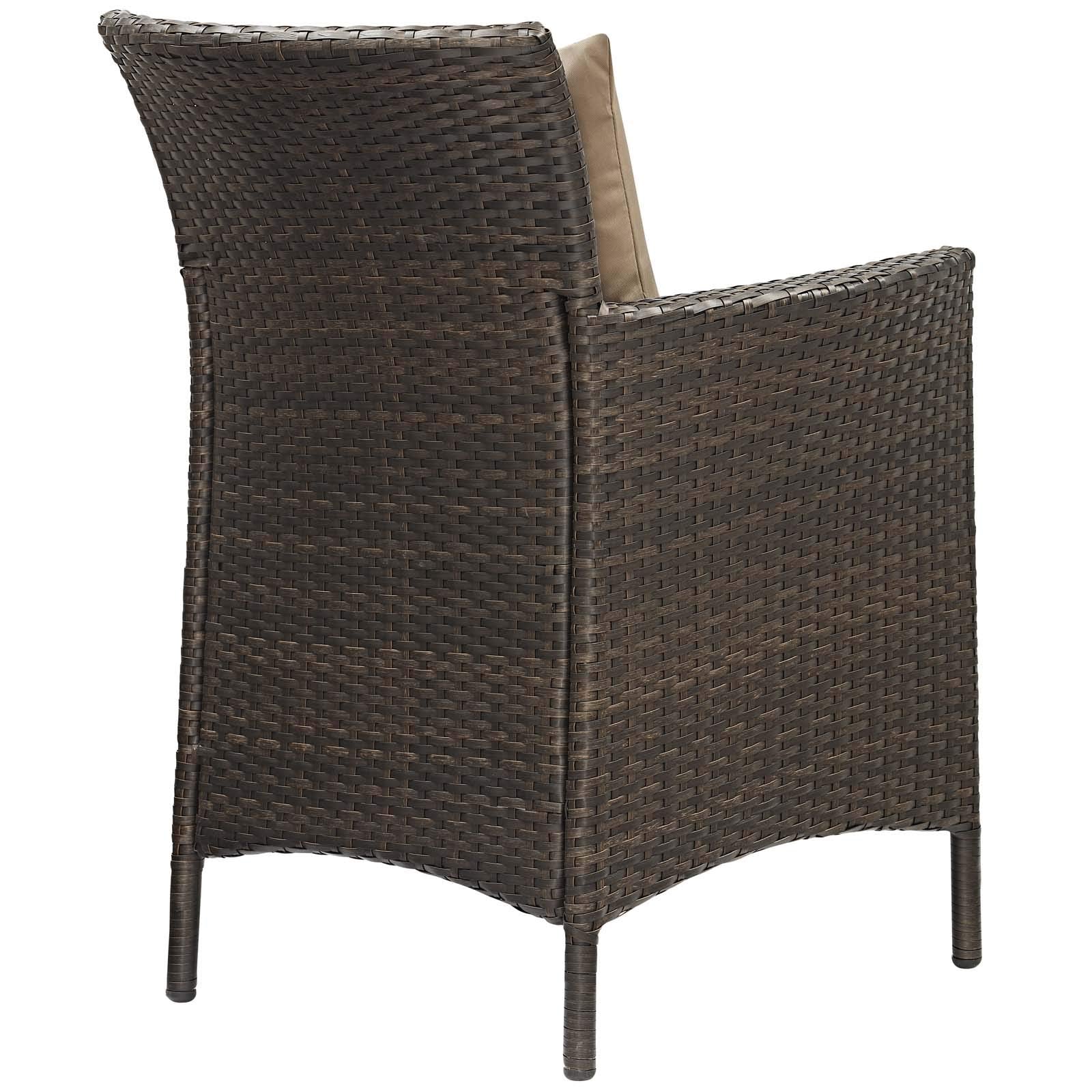kitchen and dining room sets | CasaFoyer Conduit Outdoor Patio Dining Collection | Transitional Style | UV-Resistant Wicker Rattan | Comfortable Cushions | All-Weather Design | casafoyer.myshopify.com