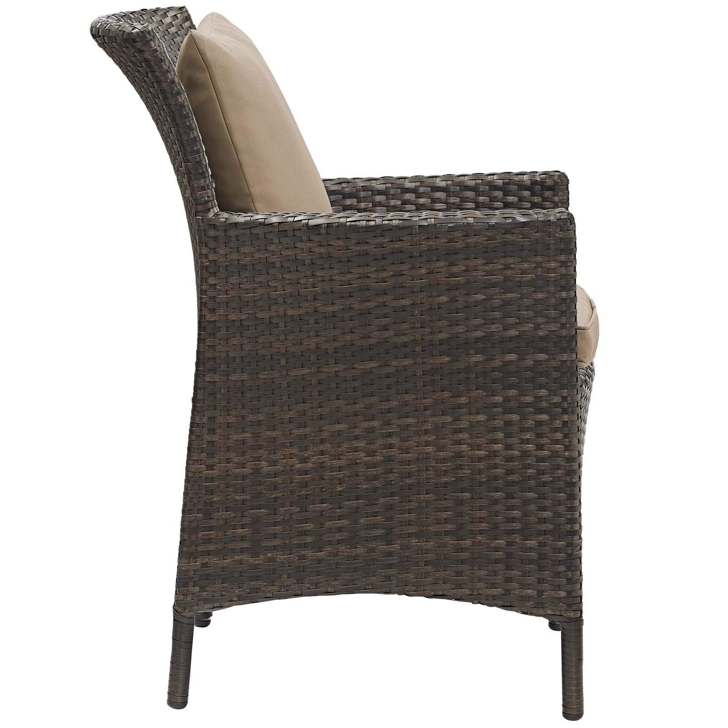 kitchen and dining room sets | CasaFoyer Conduit Outdoor Patio Dining Collection | Transitional Style | UV-Resistant Wicker Rattan | Comfortable Cushions | All-Weather Design | casafoyer.myshopify.com