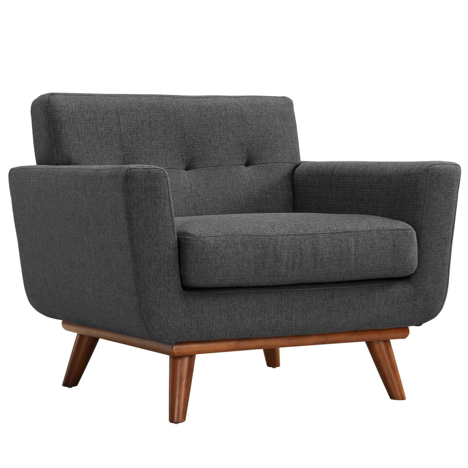 home office desk chairs | CasaFoyer Engage Sofa Set | Gently Curved Design | Dual Cushions | Tufted Buttons | Cherry Wood Legs | Perfect for Lounging, Relaxing, and Entertaining | casafoyer.myshopify.com