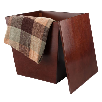 Show piece | Stylish & Adaptable Tapered Cube | Ready to Assemble | 18.43 W x 18.43 D x 18.11 H | 24.85 lbs | Enhances Any Furniture Style | casafoyer.myshopify.com