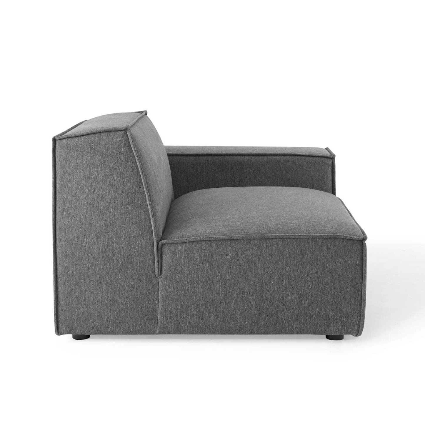 kitchen and dining room sets | CasaFoyer Restore Upholstered Fabric 5-Piece Sectional Sofa | Luxurious | Comfortable | Durable | Charcoal | casafoyer.myshopify.com