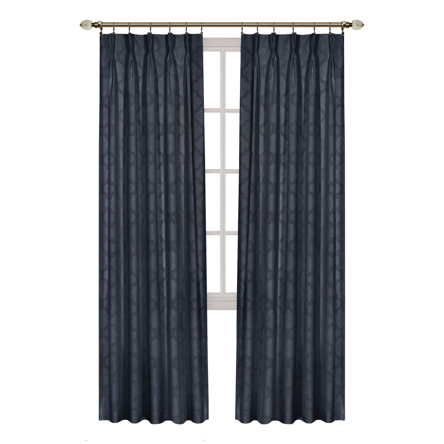 solar panels | CasaFoyer Opulent Embossed Velvet Blackout Curtain | Contemporary Pinch Pleat Design | Easy Hanging Options | Maximum Light Blocking | Sophisticated Velvet Fabric | 34x84 | casafoyer.myshopify.com