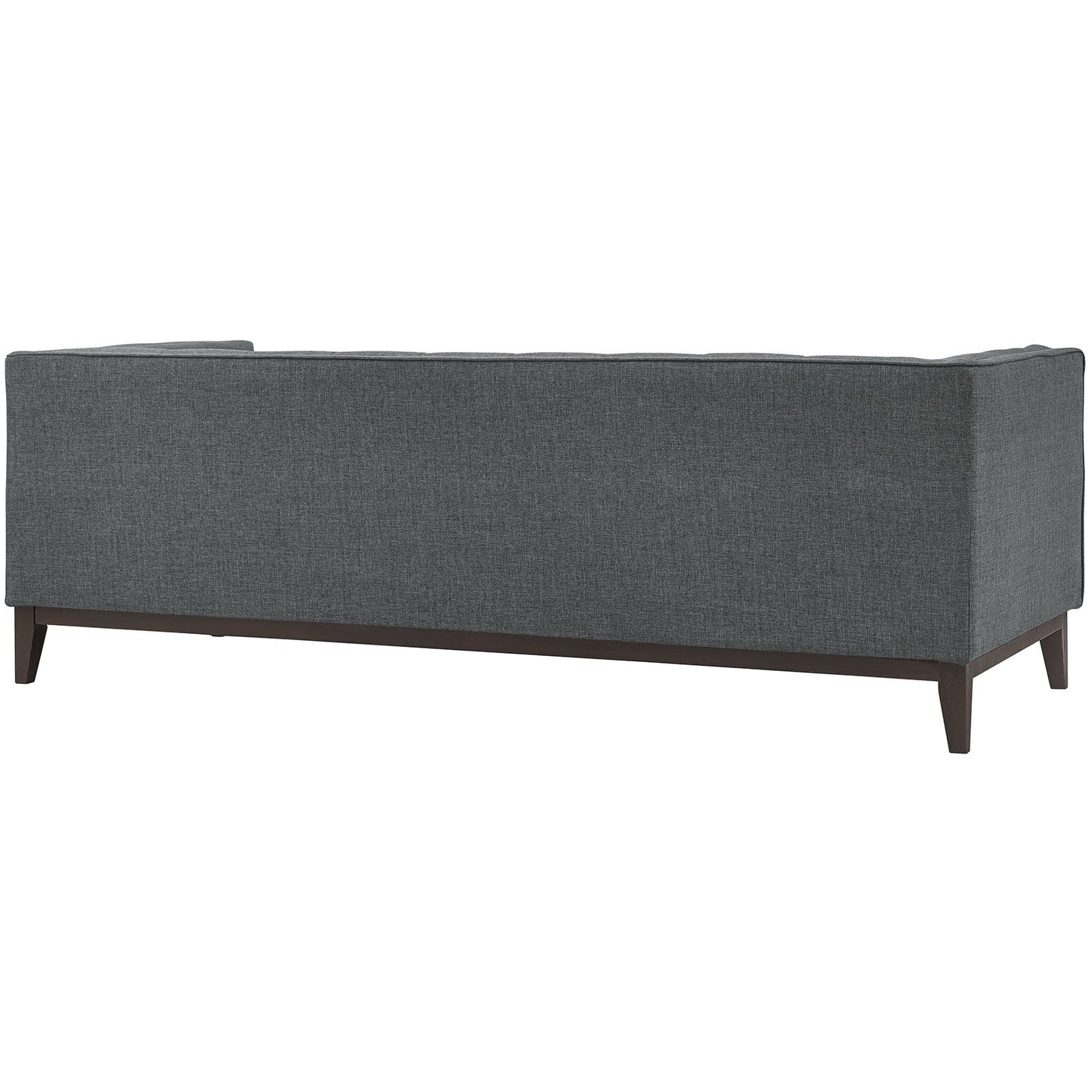 sofas | CasaFoyer Serve Sofa | Tufted Button Design | Opulent Polyester Upholstery | Walnut Legs | Plush Foam Cushioning | Elegant & Comfortable | Ideal for Living Rooms, Lounges, and Reception Areas | casafoyer.myshopify.com