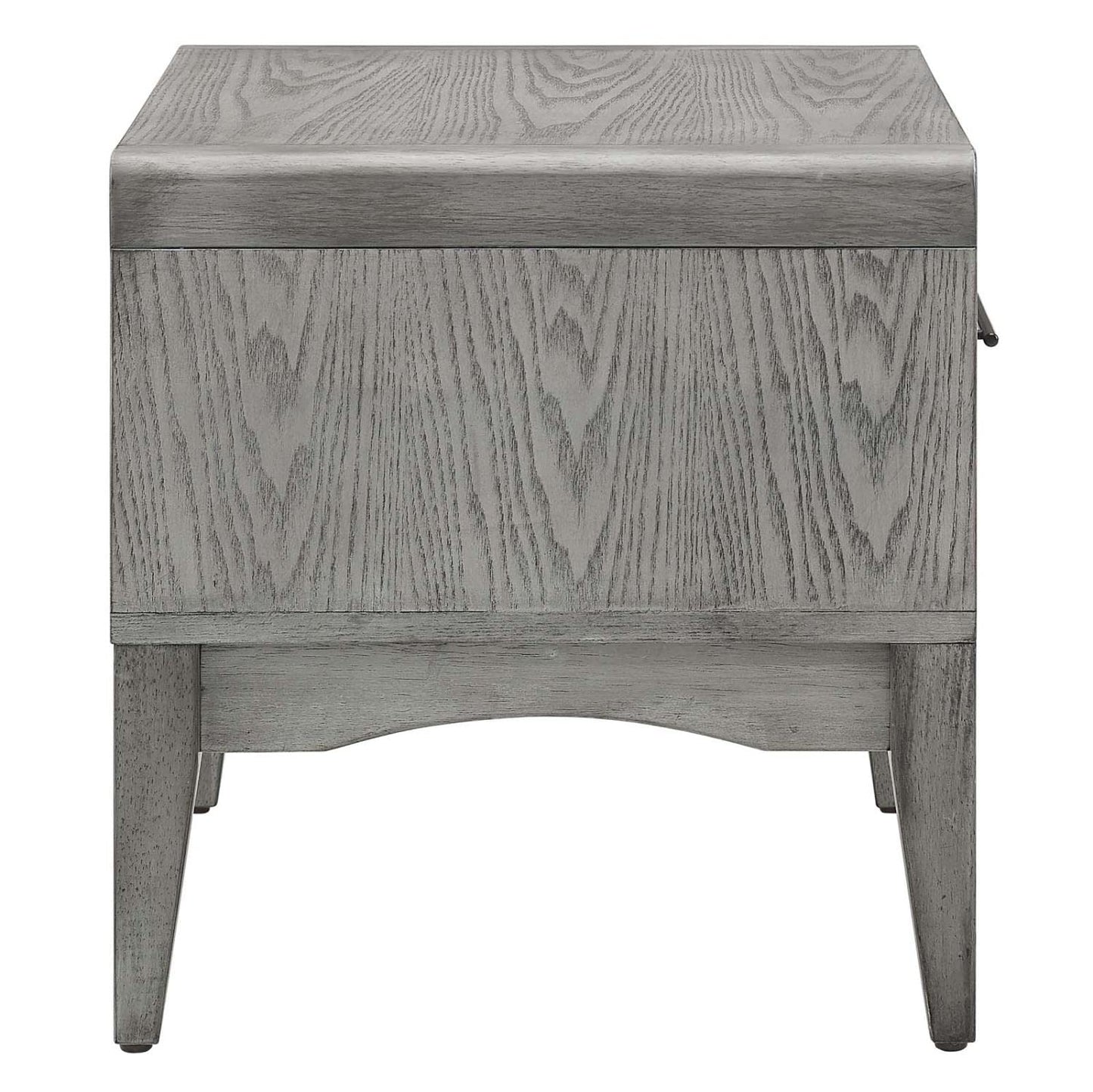 TABLE | CasaFoyer Georgia Wood Nightstand | Rustic Charm meets Modern Farmhouse Style | Solid Rubberwood with Wood Grain Veneer | Ample Storage & Streamlined Design | Assembly Required | Perfect for Bedroom Decor | casafoyer.myshopify.com