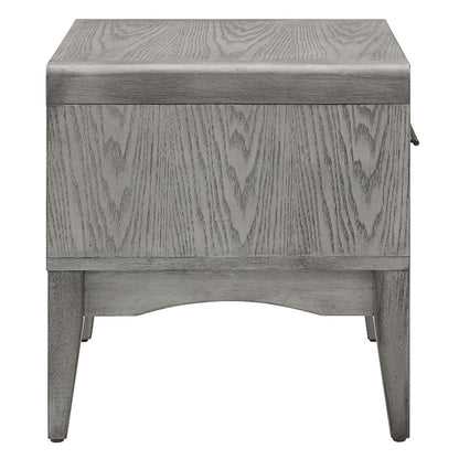 TABLE | CasaFoyer Georgia Wood Nightstand | Rustic Charm meets Modern Farmhouse Style | Solid Rubberwood with Wood Grain Veneer | Ample Storage & Streamlined Design | Assembly Required | Perfect for Bedroom Decor | casafoyer.myshopify.com