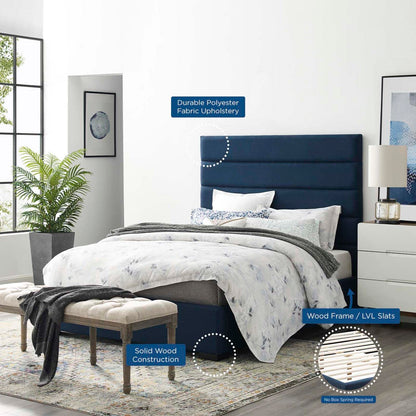 adjustable bed bases | CasaFoyer Genevieve Queen Platform Bed | Sleek Tufted Headboard | Plush Upholstery | Wood Slat Support | Beige | casafoyer.myshopify.com