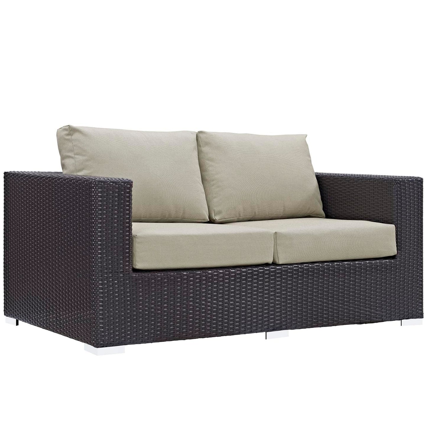sofas | CasaFoyer Convene Outdoor Sectional Set | Adjustable & Weather-Resistant Patio Furniture | Loveseat, Armchairs, Ottomans | casafoyer.myshopify.com