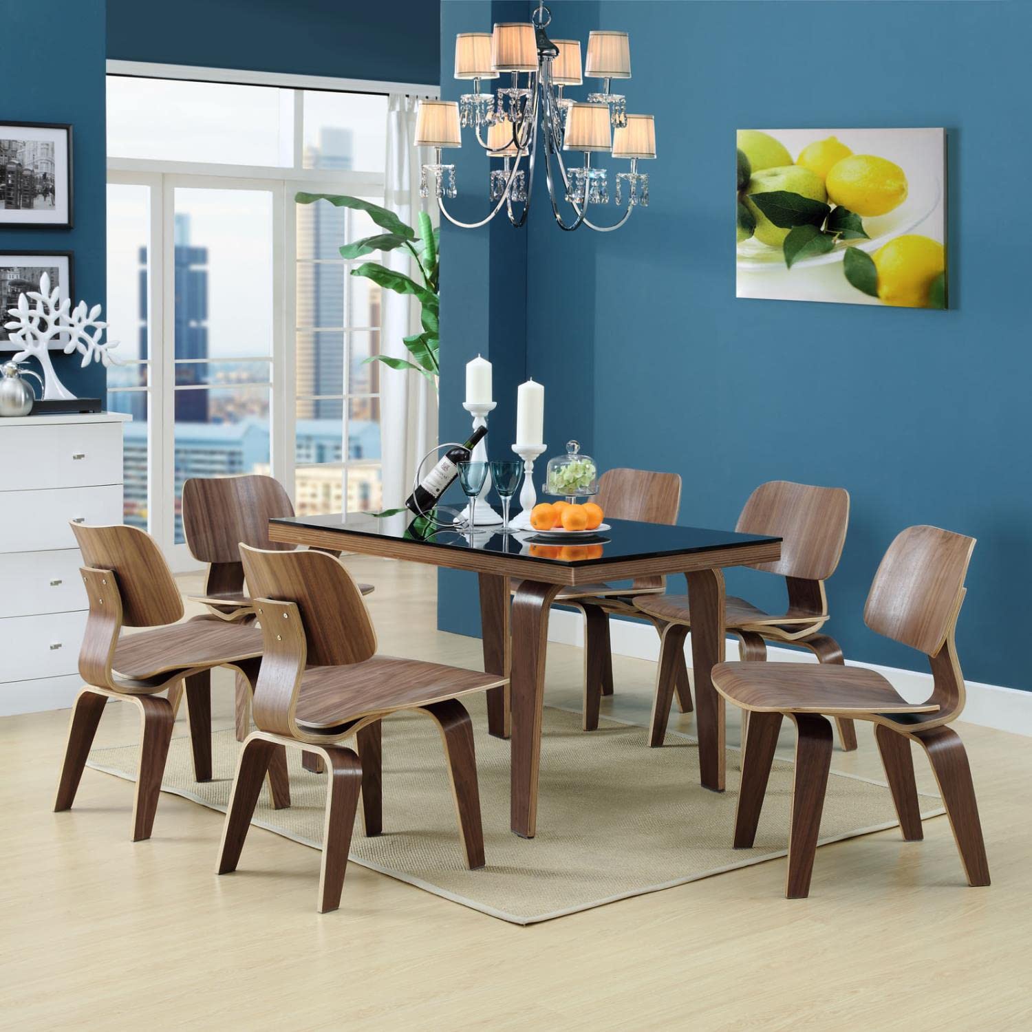 home office desk chairs | CasaFoyer Fathom Plywood Dining Chairs | Set of 6 | Natural Wood Design | Unwavering Confidence & Support | casafoyer.myshopify.com