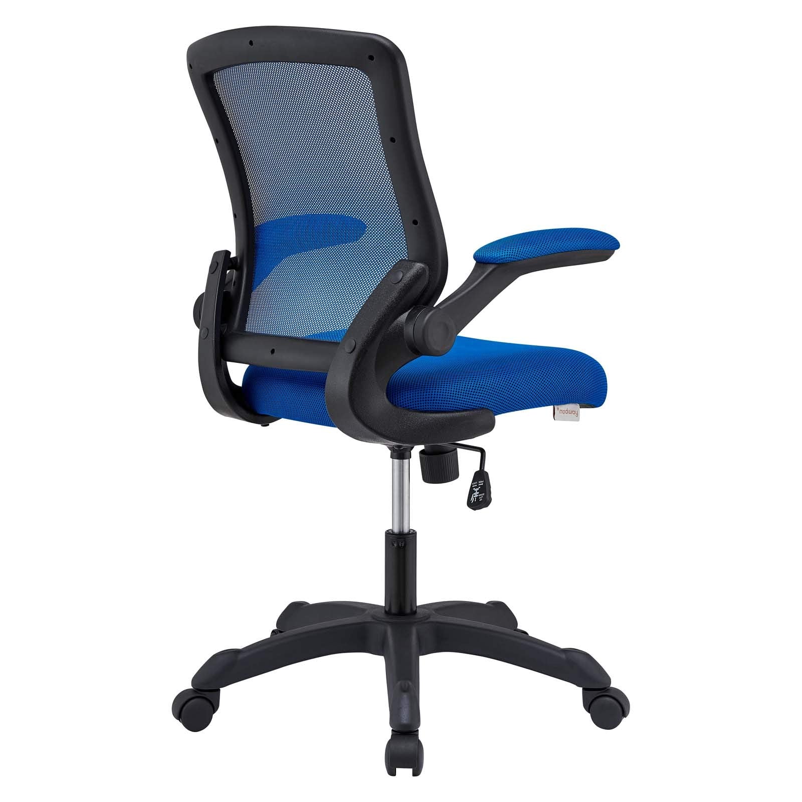 home office desk chairs | CasaFoyer Veer Mesh Office Chair | Breathable Back | Waterfall Seat | Rotating Armrests | Tilt & Tension Control | Pneumatic Lift | Dual-Wheel Casters | Blue | casafoyer.myshopify.com