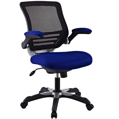 home office desk chairs | CasaFoyer Edge Ergonomic Office Chair | Ultimate Comfort & Functionality | Mesh Fabric Seat | Blue | casafoyer.myshopify.com