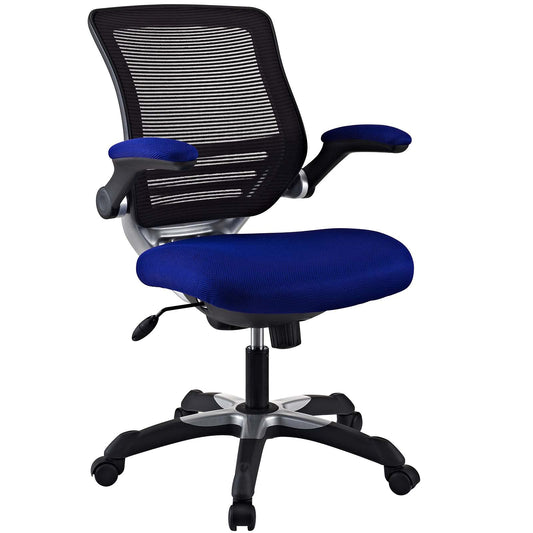 home office desk chairs | CasaFoyer Edge Ergonomic Office Chair | Ultimate Comfort & Functionality | Mesh Fabric Seat | Blue | casafoyer.myshopify.com