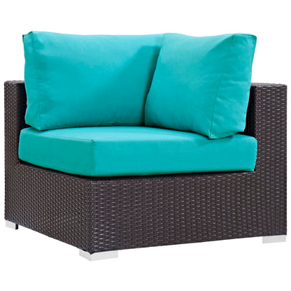 kitchen and dining room sets | CasaFoyer Convene Outdoor Sectional Set | Durable Rattan Weave | All-Weather Cushions | Versatile & Stylish | Includes Coffee Table, Chairs, Corner Pieces & Ottomans | casafoyer.myshopify.com