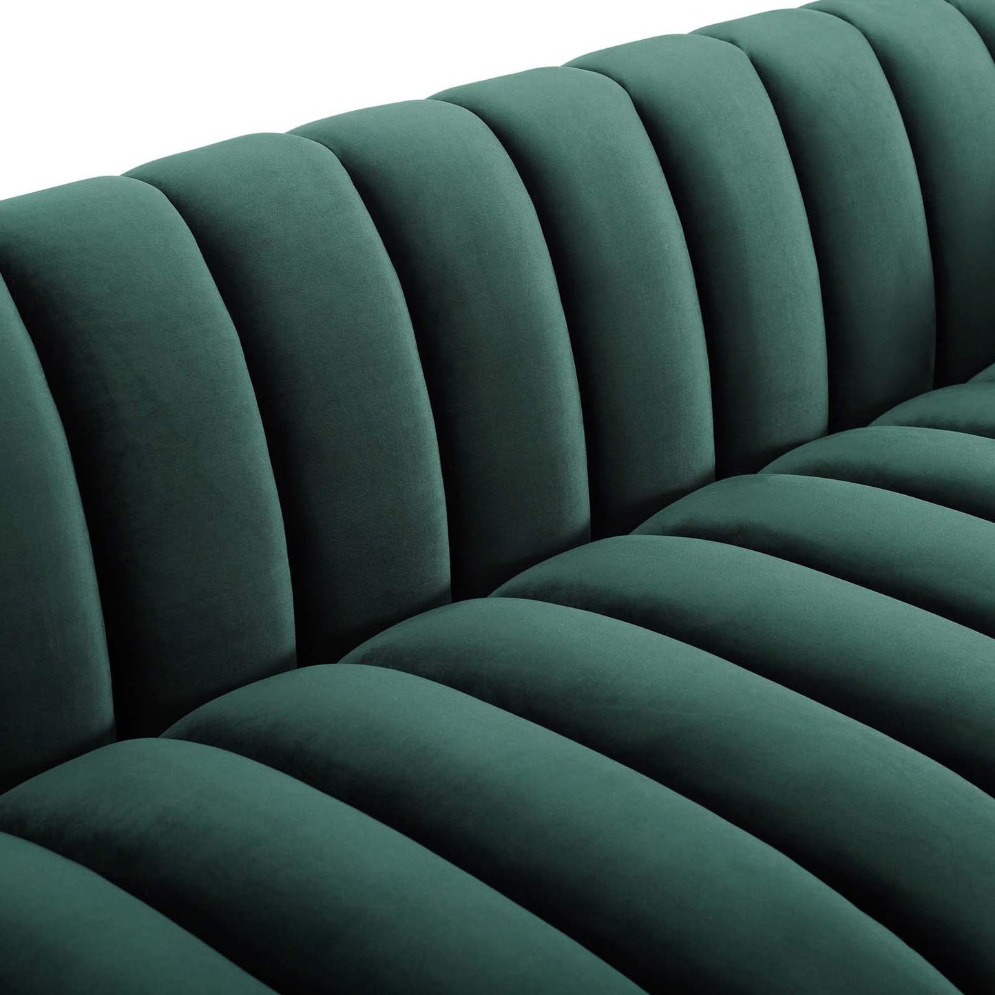 sofas | CasaFoyer Entertain Vertical Channel Tufted Sofa | Dusty Rose | Luxurious Stain-Resistant Velvet | Extra-Wide Retro-Modern Centerpiece | 900 lbs Weight Capacity | casafoyer.myshopify.com