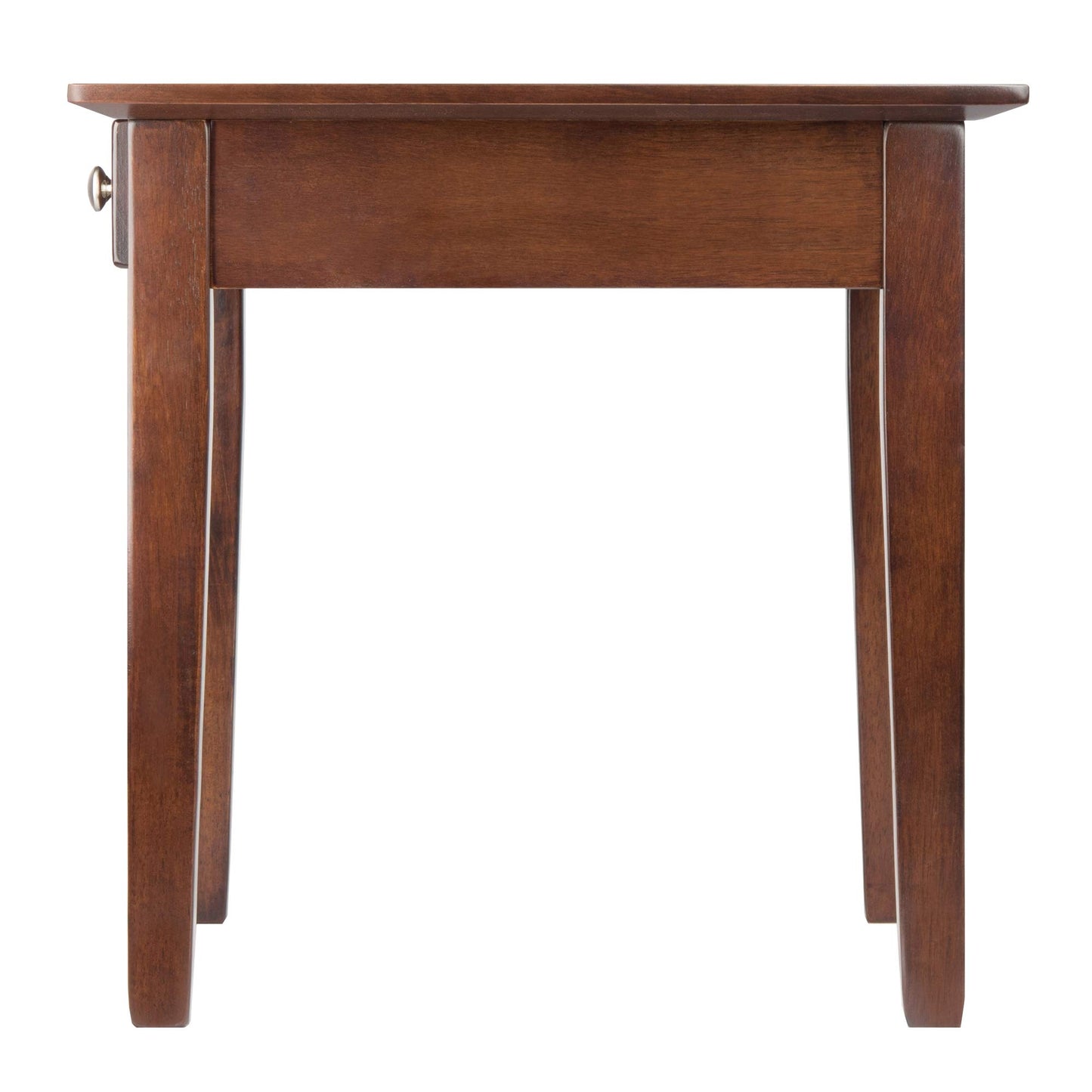 TABLE | Sophisticated End Table | Single Drawer | Shaker Style Design | Antique Walnut Finish | Versatile & Functional | 20 W x 20 D x 20 H | 18.2 lbs | casafoyer.myshopify.com